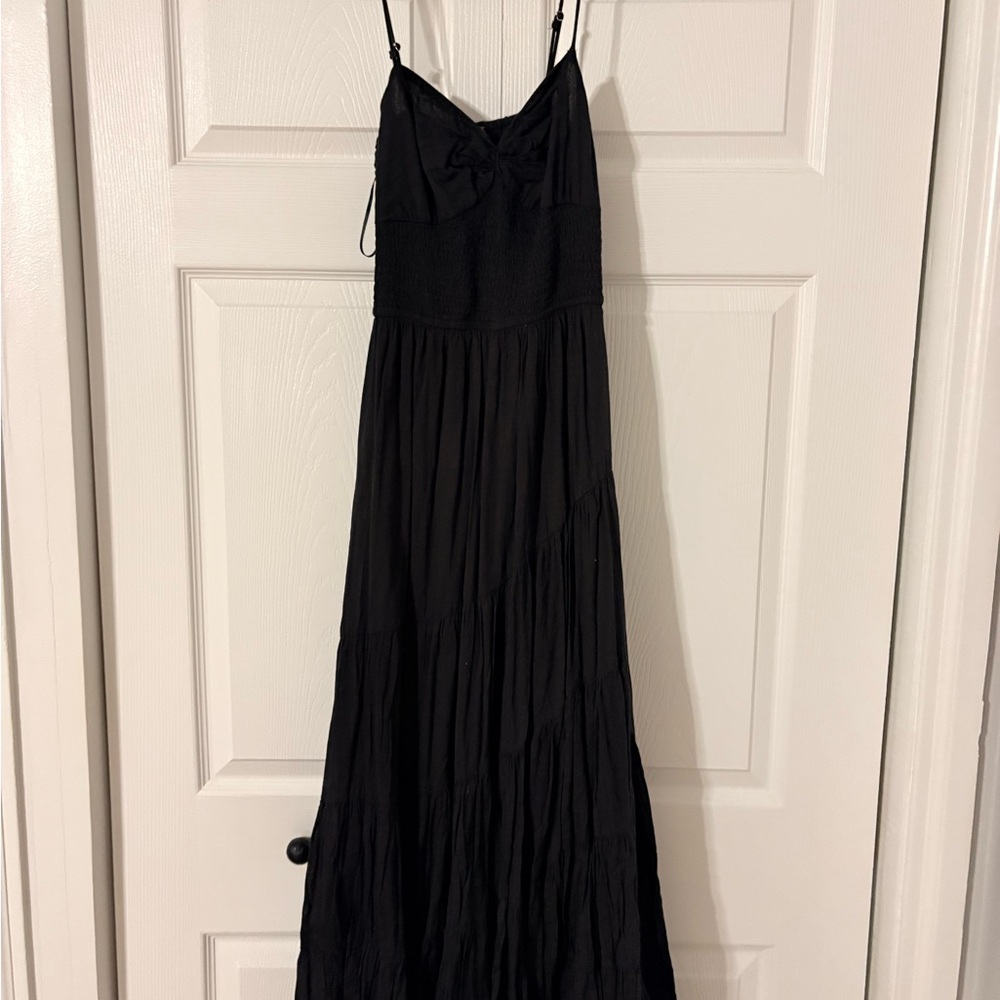 Free People Black Maxi Dress